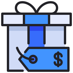 Gift box icon