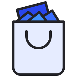 Shopping bag icon