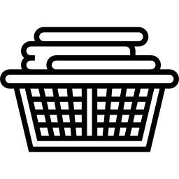 Laundry basket icon