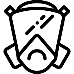 Gas mask icon