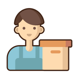 Cargo mover icon