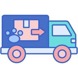 Moving truck icon