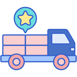 Moving truck icon