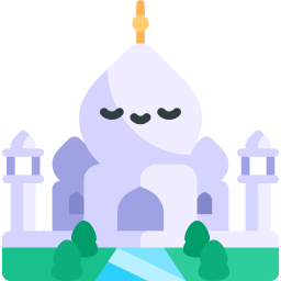 Taj mahal icon