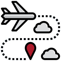 Direct flight icon