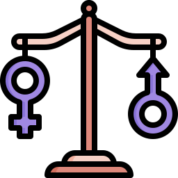 Гендерное равенство иконка