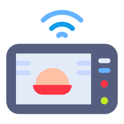 Microwave oven icon