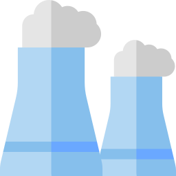 plante nucléaire Icône