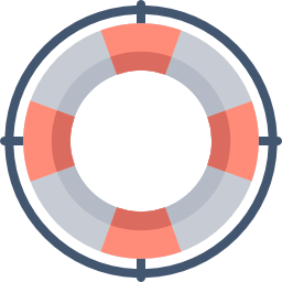 bouée de sauvetage Icône