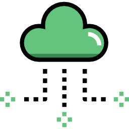 Cloud computing icon