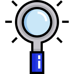 Magnifying glass icon