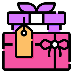 Gift box icon