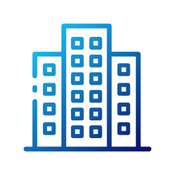edificio per uffici icona