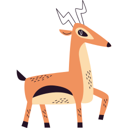 antilope Sticker