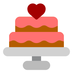 bolo de casamento Ícone