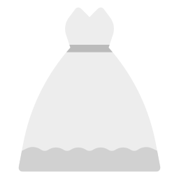 vestido de casamento Ícone