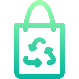 Eco bag icon