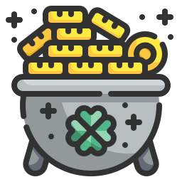 Gold pot icon