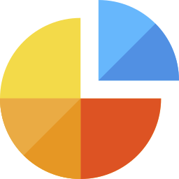 cirkeldiagram icoon