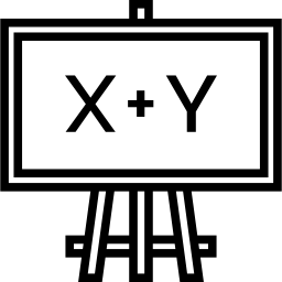 Chalkboard icon