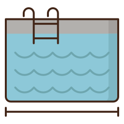 Swimming pool icon