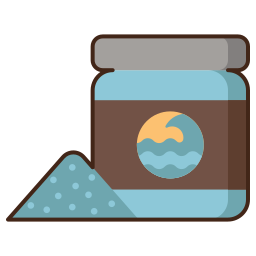 Body scrub icon