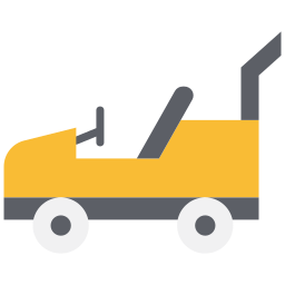 Baby car icon