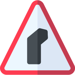 Right bend icon