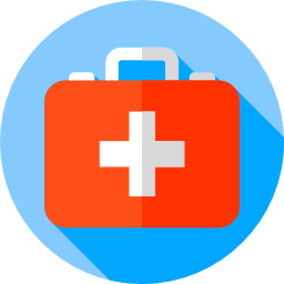 First aid kit icon