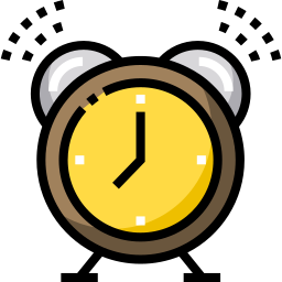 Alarm clock icon