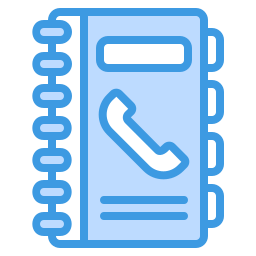 Contact book icon