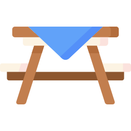 Picnic table icon