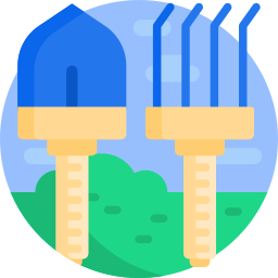 Gardening tools icon