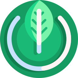 Green energy icon