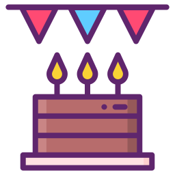 Birthday party icon