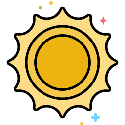 Sun icon