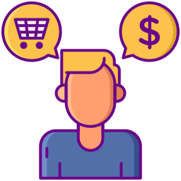 Customer behavior icon