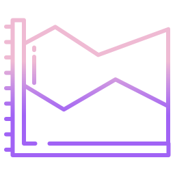 diagramme spline Icône