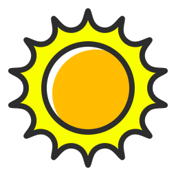 Sun icon