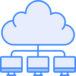 Cloud computing icon