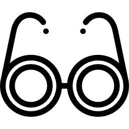 Reading glasses icon