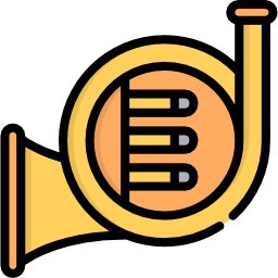 French horn icon