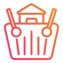 Shopping basket icon