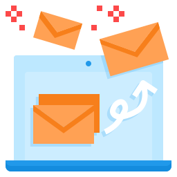 Email marketing icon