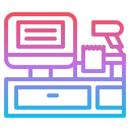 registratore di cassa icona