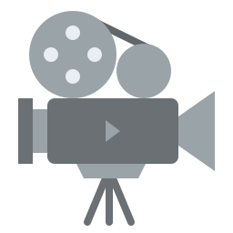 Movie camera icon