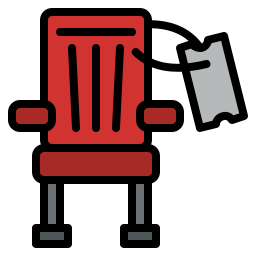 Movie seat icon