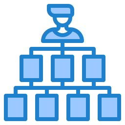 organizzazione icona