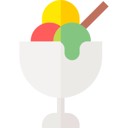 Ice cream cup icon