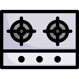 Gas stove icon